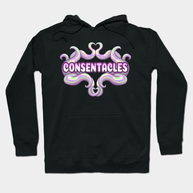 Holo Consentacles Hoodie by Shrineheart